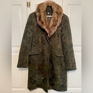 Giacca Faux Fur Coat